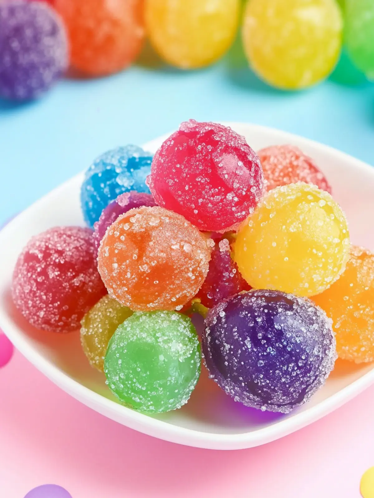 Pride Month Rainbow Jello Frosted Grapes That Wow Your Guests 2 Pride Month Rainbow Jello Frosted Grapes
