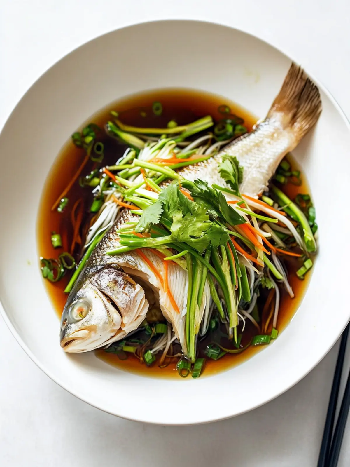 Father's Day Steamed Fish with Ginger and Soy Sauce Delight 4 Father's Day Steamed Fish with Ginger and Soy Sauce