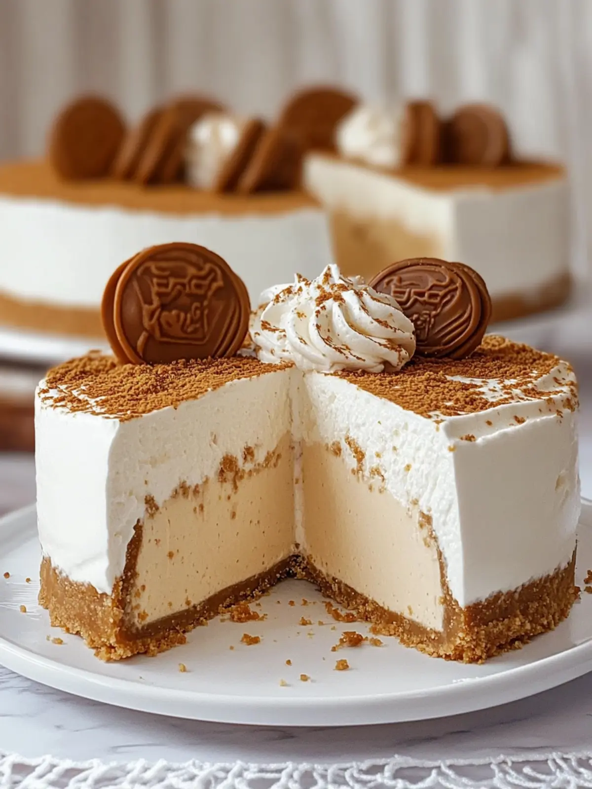 Irresistible No Bake Biscoff Cheesecake You’ll Crave Daily 3 No Bake Biscoff Cheesecake