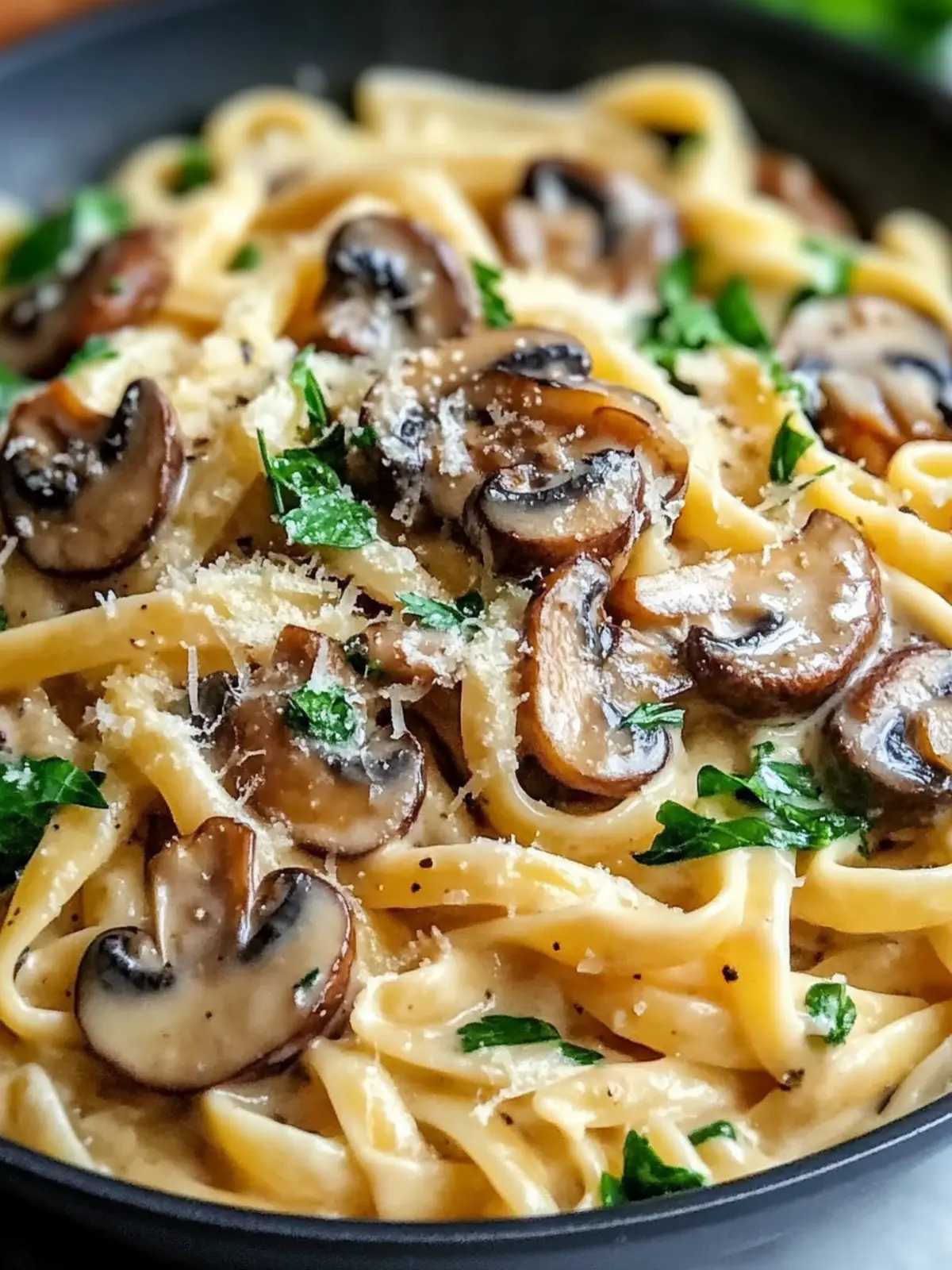 Creamy Tuscan Mushroom Pasta Skillet: Cozy Comfort Awaits 3 Creamy Tuscan Mushroom Pasta Skillet
