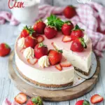 Decadent Baileys Strawberries and Cream Cheesecake Bliss 9 Baileys Strawberries and Cream Cheesecake