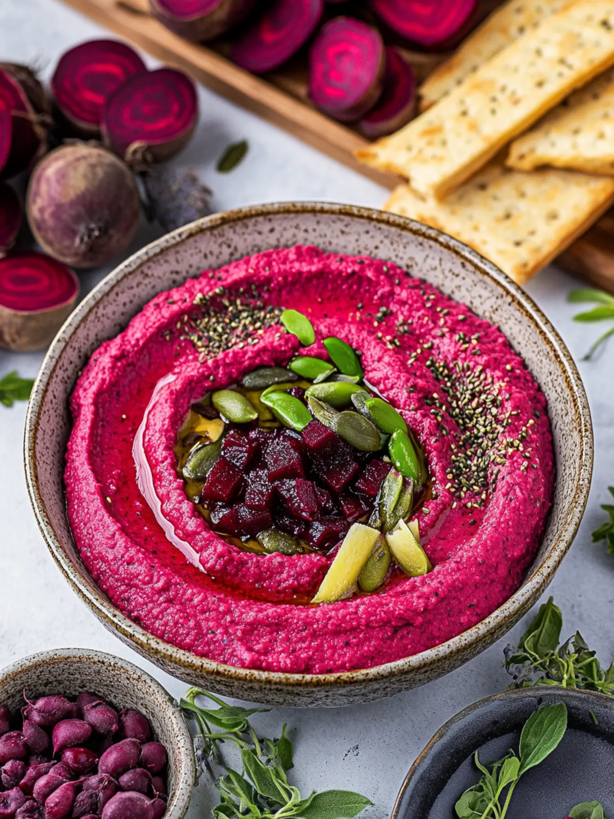 Eid al-Adha Beetroot Hummus: Vibrant Flavor for Your Feast 2 Eid al-adha Beetroot Hummus