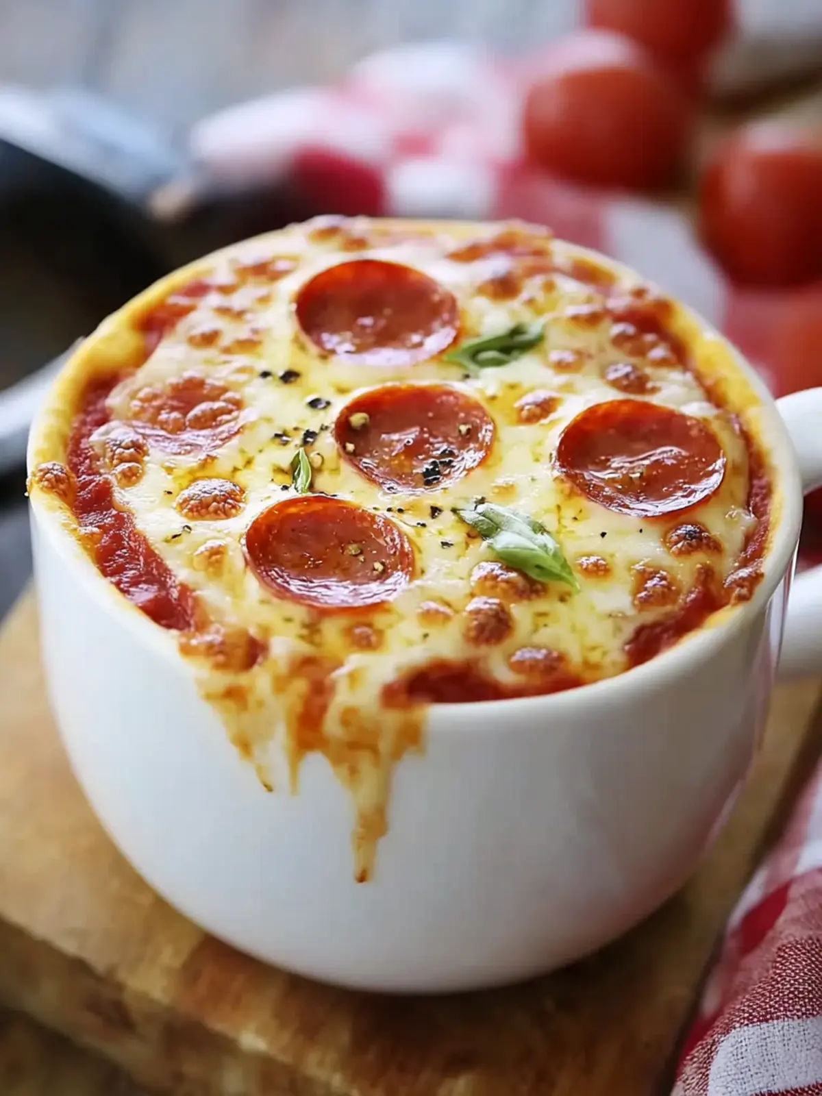 Microwave Mug Pizza: Your Quick and Cheesy Delight! 2 Microwave mug pizza