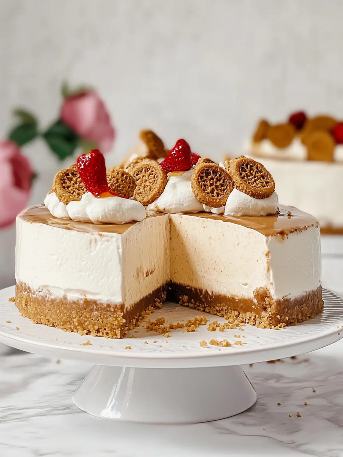 Irresistible No Bake Biscoff Cheesecake You’ll Crave Daily 2 No Bake Biscoff Cheesecake