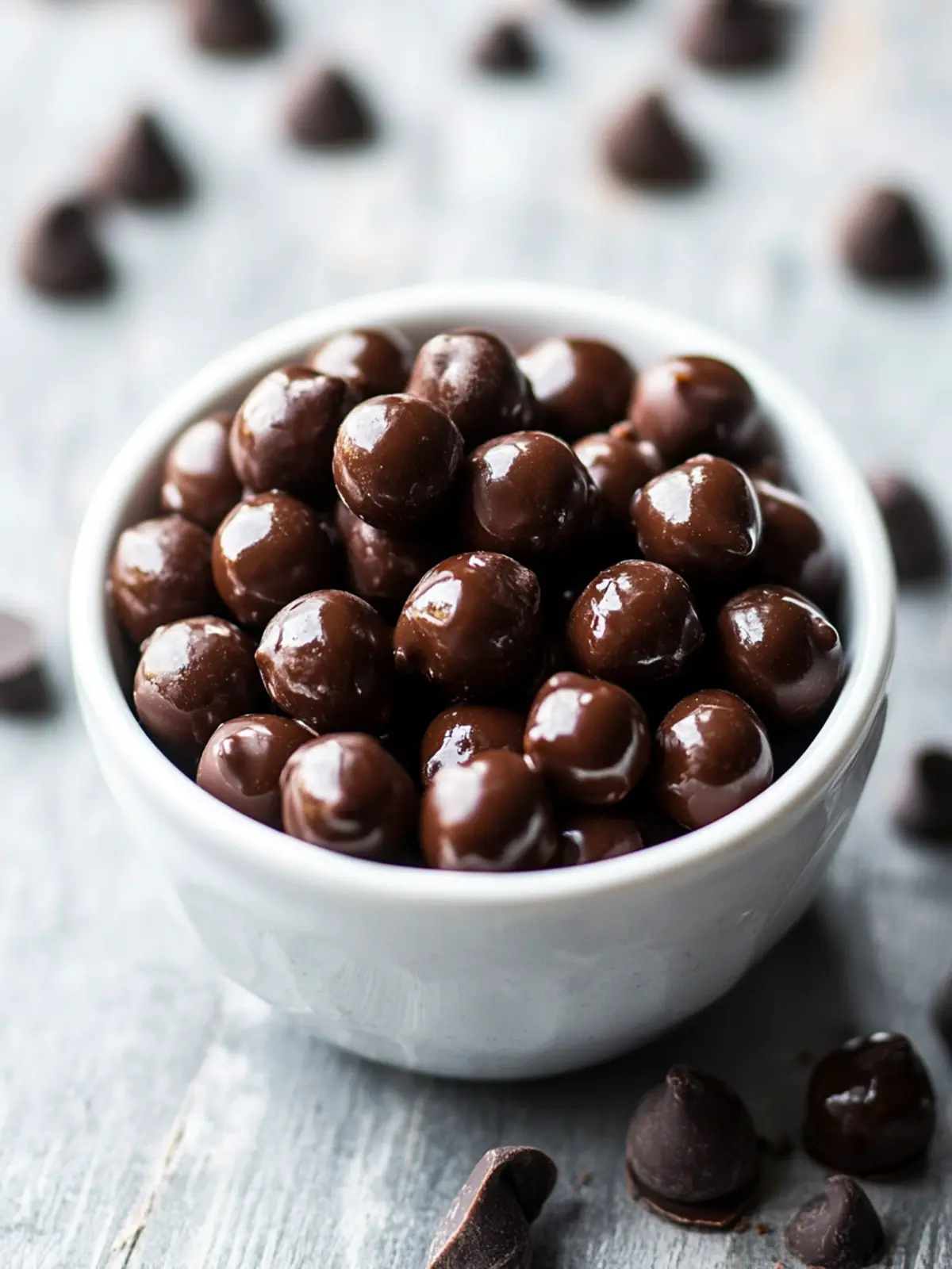 Chocolate-Covered Chickpeas: 3 Ingredients for Guilt-Free Bliss 3 Chocolate-Covered Chickpeas (3 Ingredients)