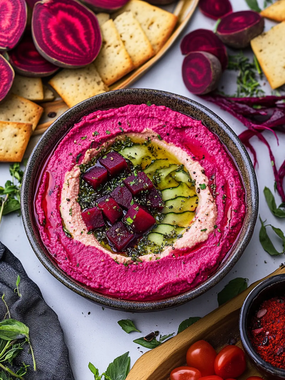 Eid al-Adha Beetroot Hummus: Vibrant Flavor for Your Feast 3 Eid al-adha Beetroot Hummus