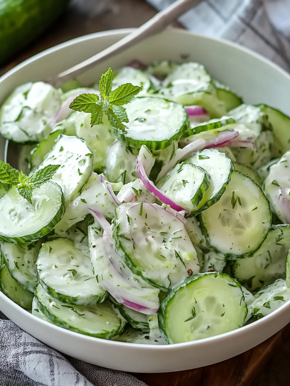 Easy Cucumber Salad Recipe for a Refreshing Summer Treat 5 Easy Cucumber Salad Recipe