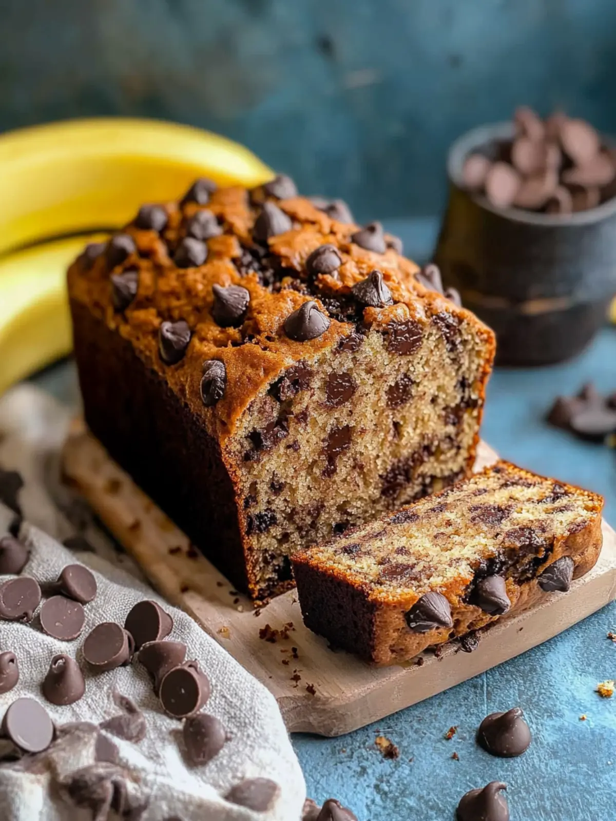 Irresistible Banana Chocolate Chip Bread You Can't Resist 5 Banana Chocolate Chip Bread