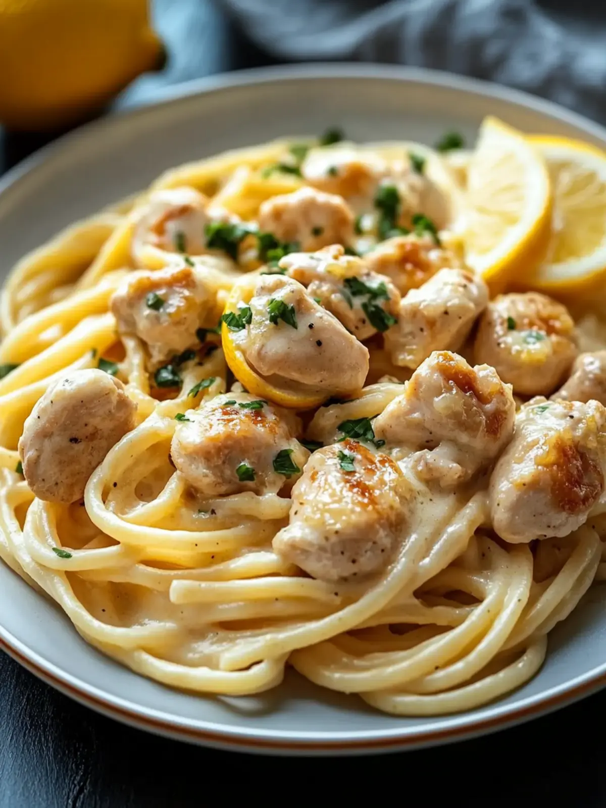 Creamy Lemon Butter Chicken Pasta That Will Brighten Your Day 3 Creamy Lemon Butter Chicken Pasta