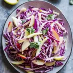Spiralized Apple Cabbage Slaw for a Crunchy Flavor Boost 6 Spiralized Apple Cabbage Slaw