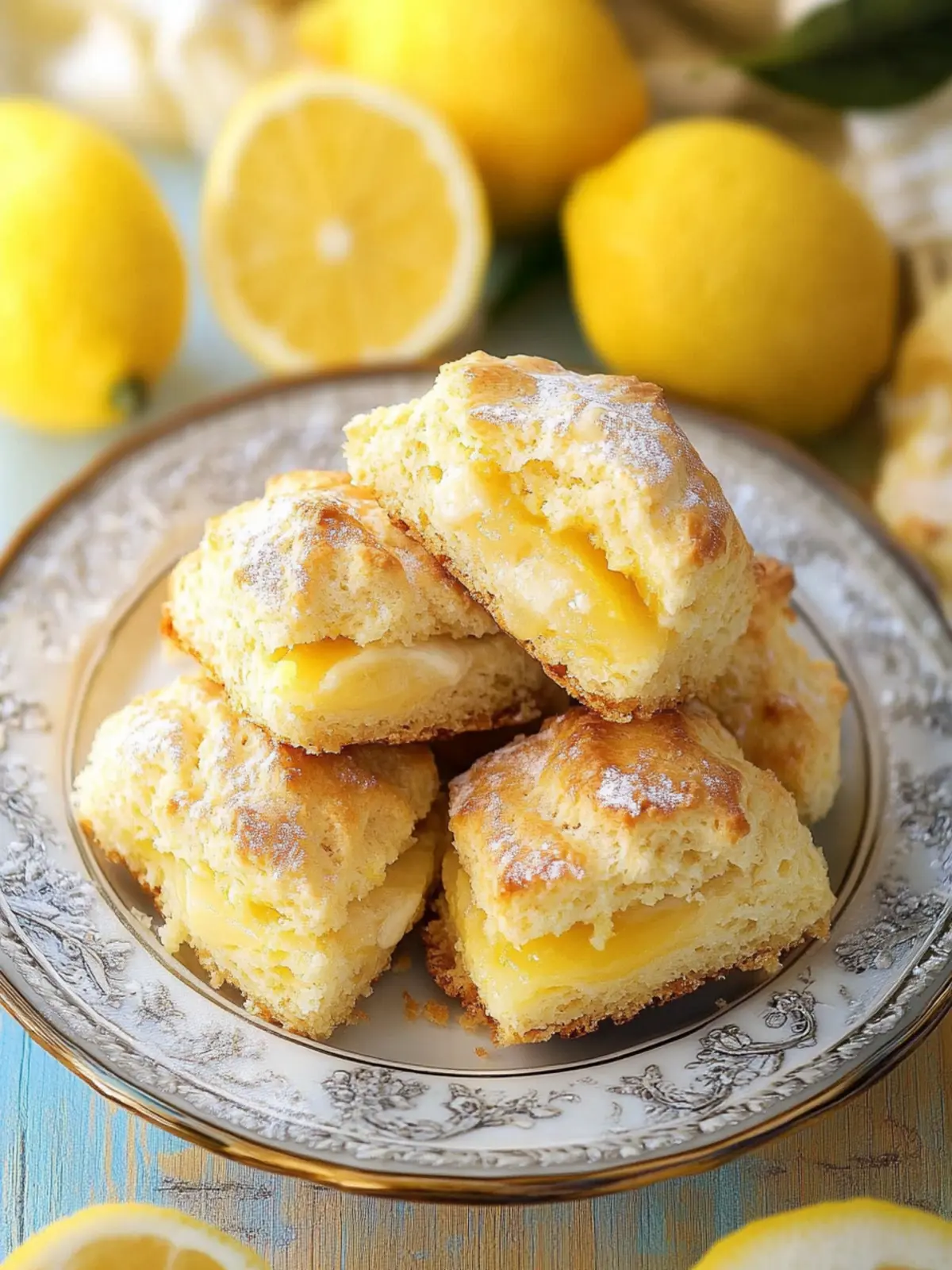 Irresistible Lemon Scones for a Bright Morning Boost 5 Lemon Scones
