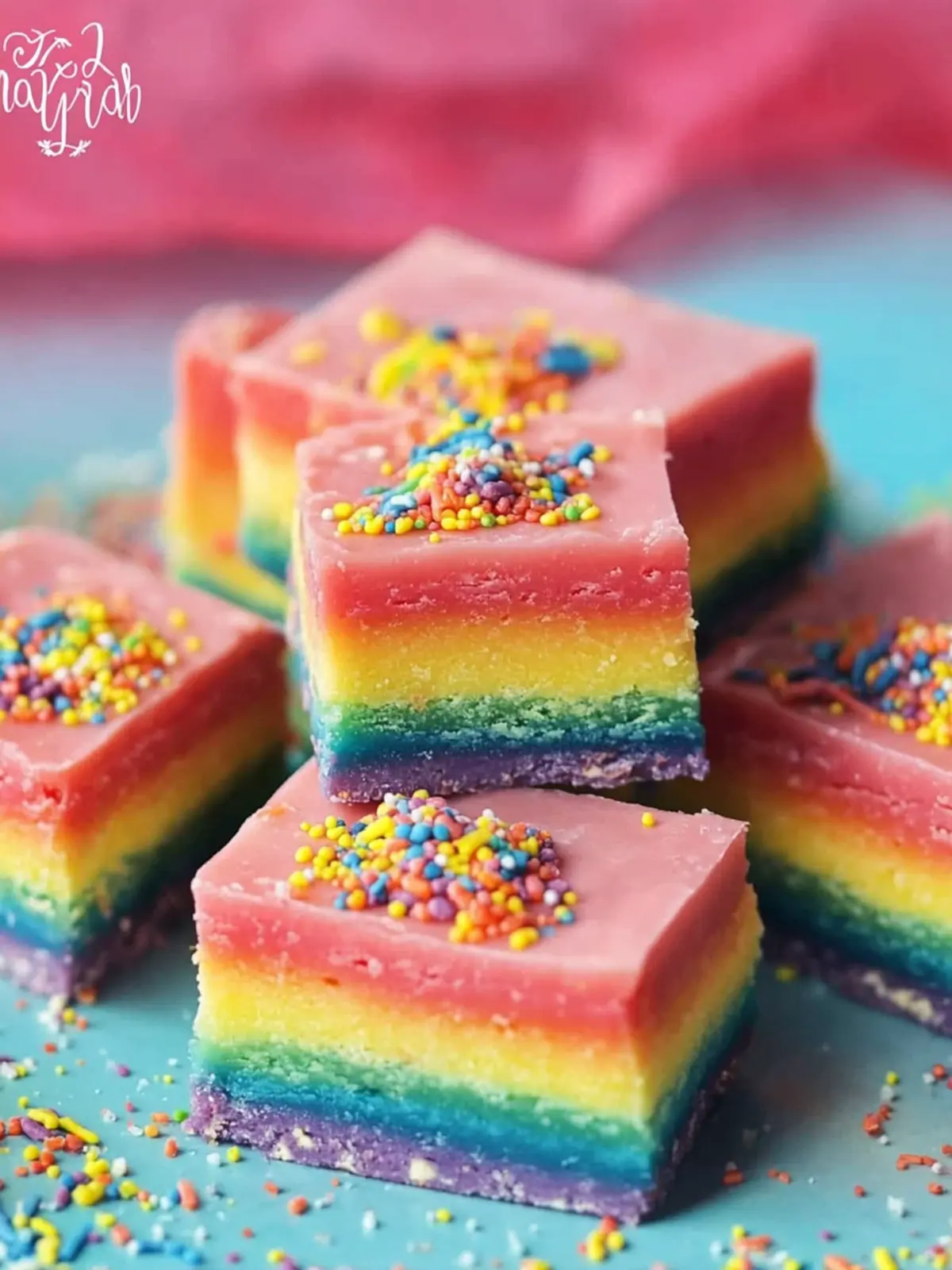 Pride Month Rainbow Fudge: Sweet Treats for Every Celebration 3 Pride Month Rainbow Fudge