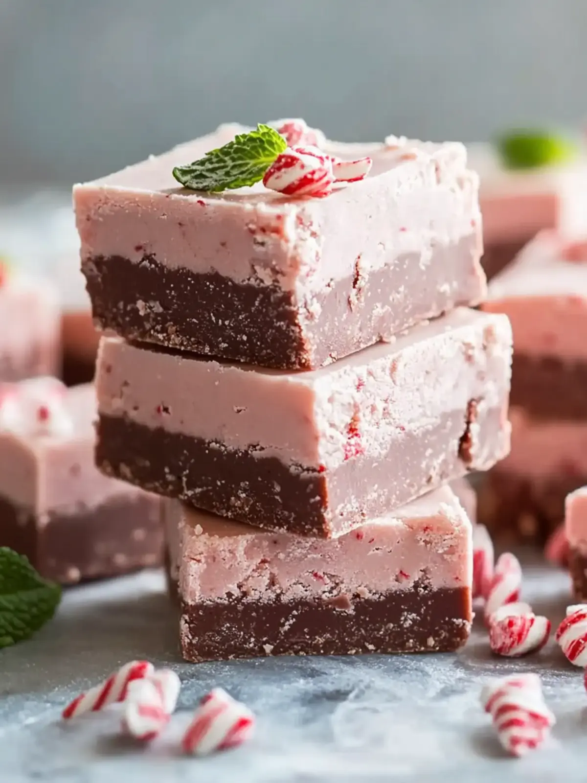 5-Minute Easy Peppermint Fudge You'll Crave All Year! 2 5-minute easy peppermint fudge