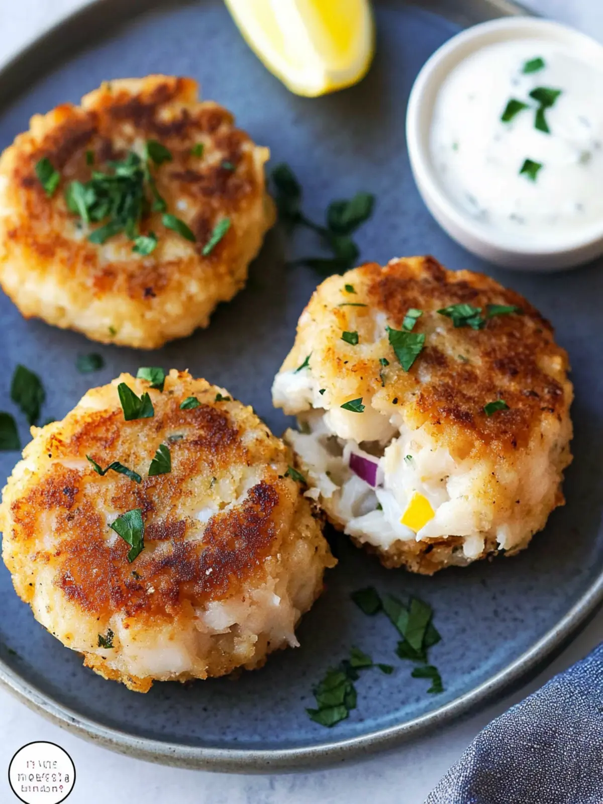 Crab Cakes with Simple Tartar Sauce That Wow Every Palate 5 Crab Cakes with Simple Tartar Sauce