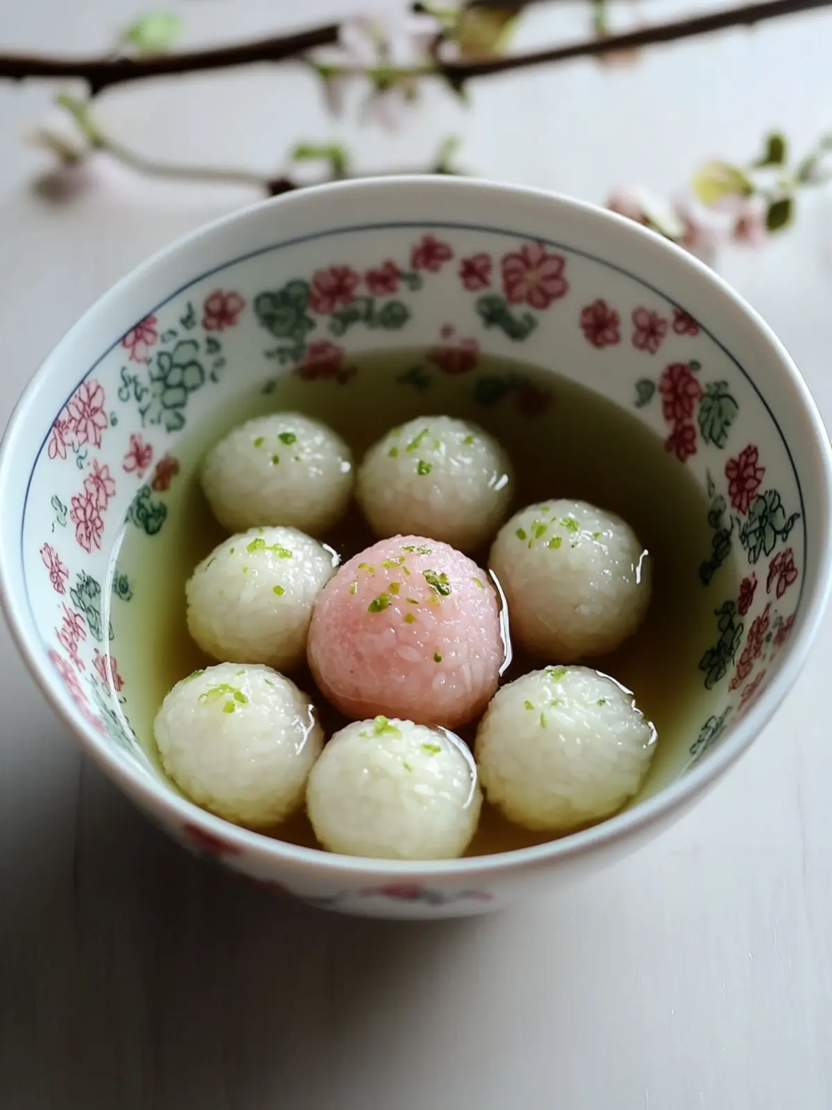 Delicious Vietnamese Glutinous Rice Balls (Chè Trôi Nước) Recipe 4 Vietnamese Glutinous Rice Balls (Chè Trôi Nước)