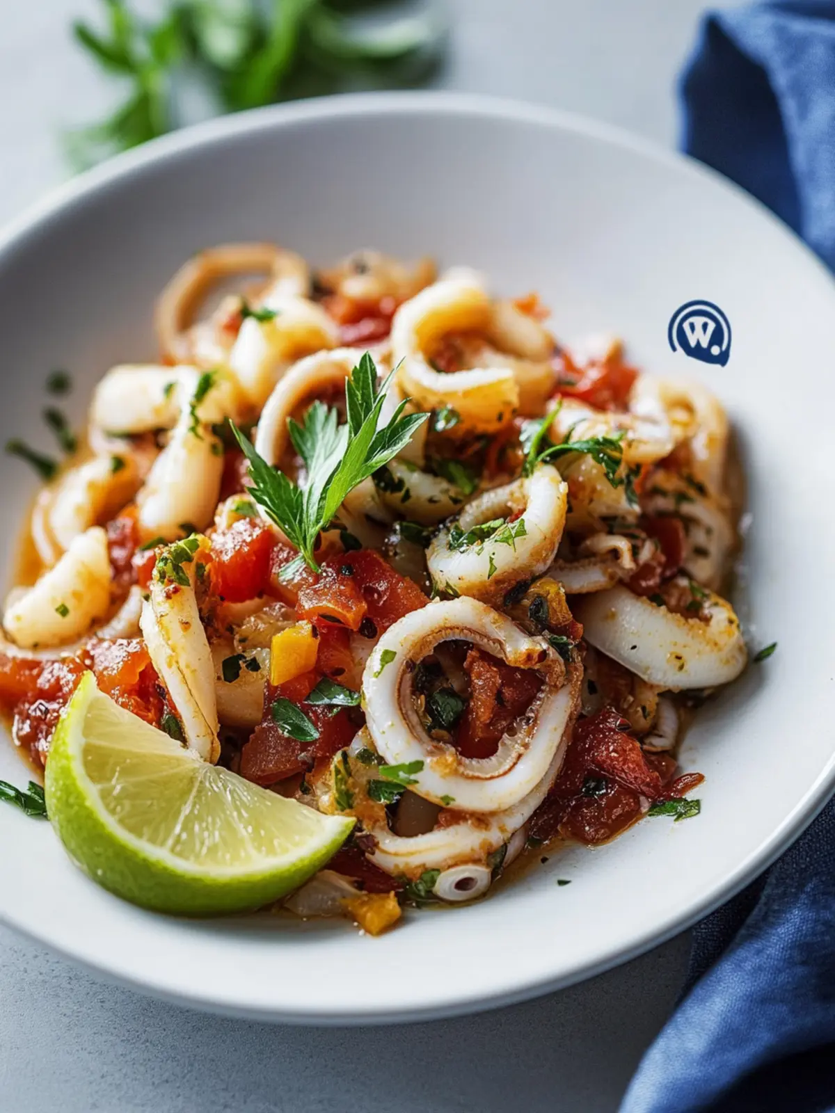 Savor Healthy Puttanesca-Style Sautéed Squid Tonight 2 Healthy Puttanesca-Style Sautéed Squid