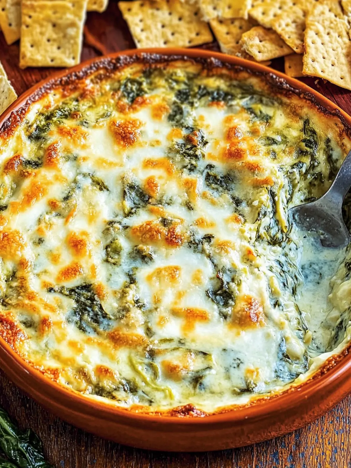 Creamy Hot Spinach Artichoke Dip for Ultimate Party Fun 2 Hot Spinach Artichoke Dip