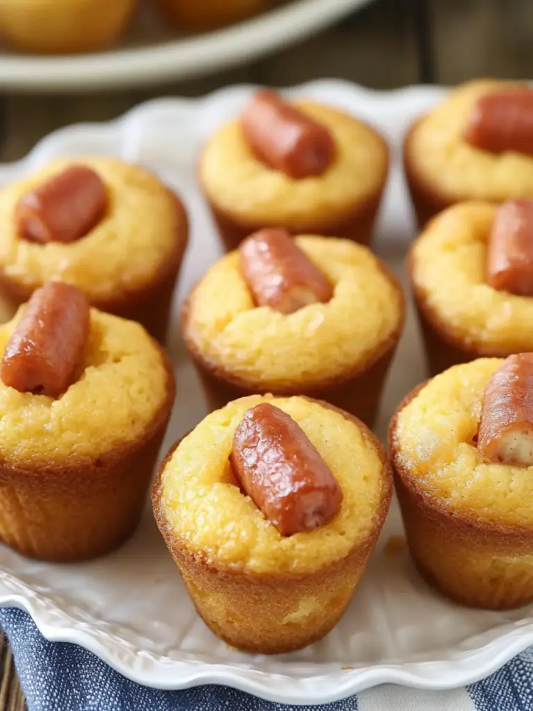 Corndog Mini Muffins