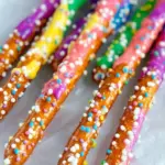 Pride Month Easy Rainbow Pretzel Wands for Sweet Celebrations 10 Pride Month Easy Rainbow Pretzel Wands