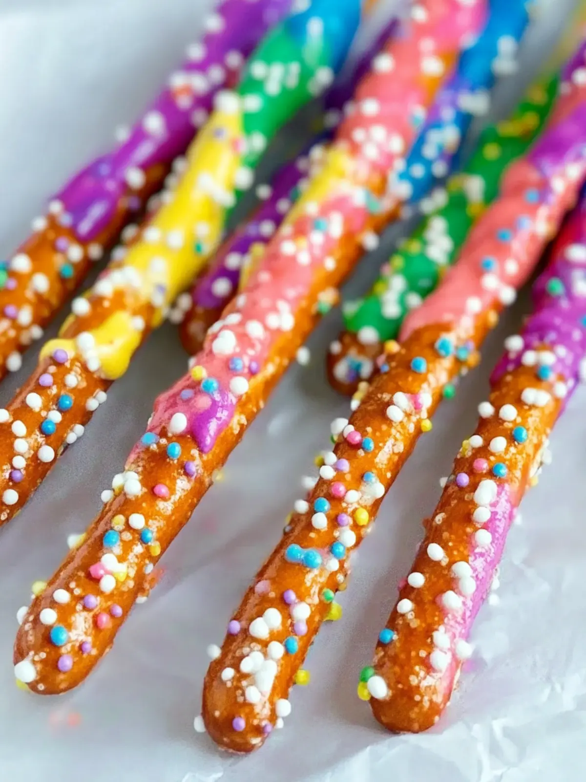 Pride Month Easy Rainbow Pretzel Wands for Sweet Celebrations 5 Pride Month Easy Rainbow Pretzel Wands
