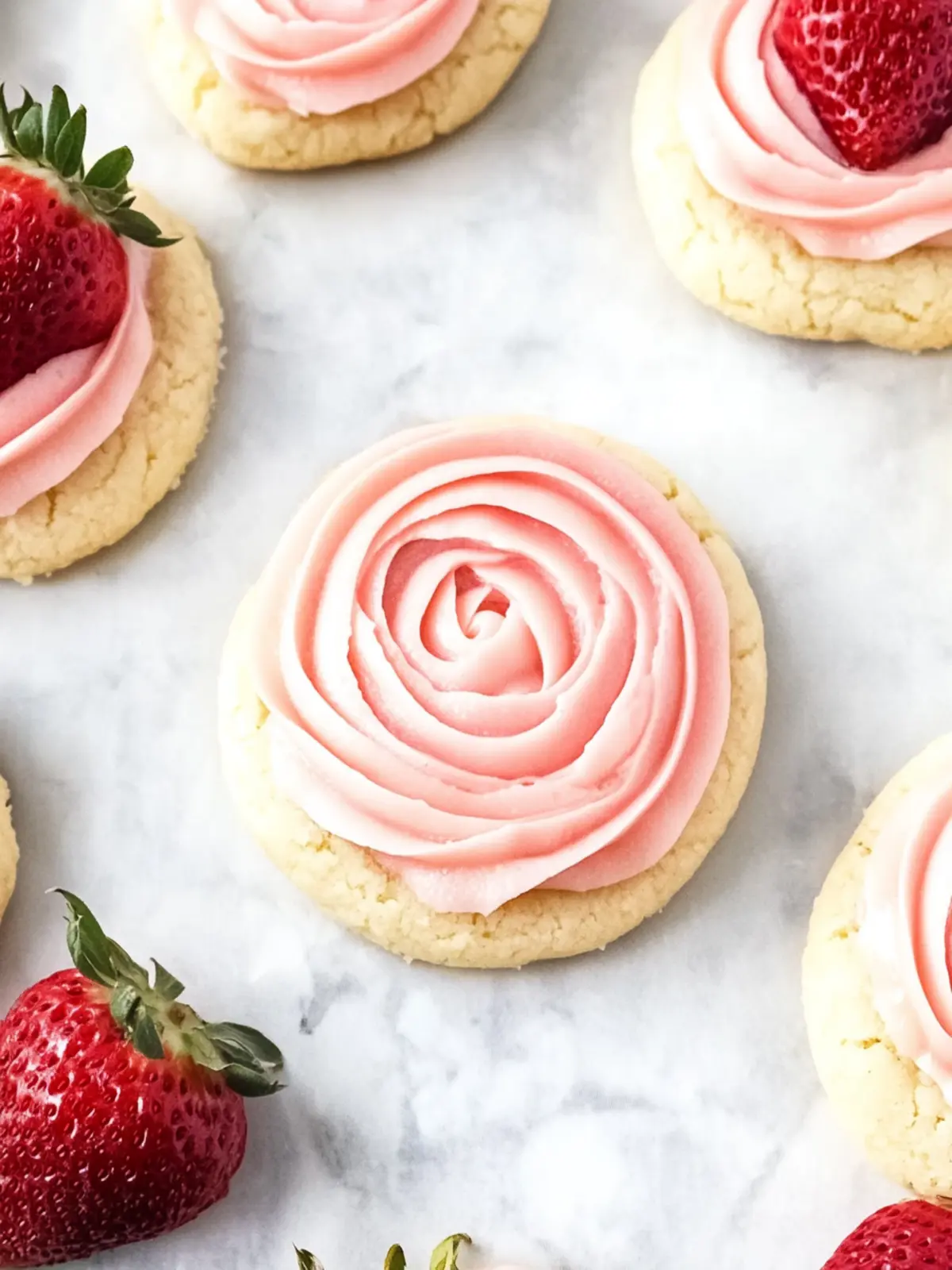 Irresistible Strawberry Frosted Sugar Cookies You’ll Adore 5 Strawberry Frosted Sugar Cookies