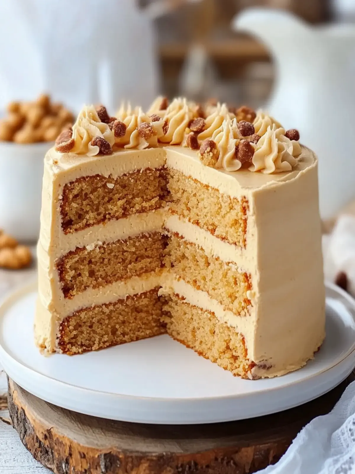 Irresistible Peanut Butter Cake That Melts in Your Mouth 3 Peanut Butter Cake