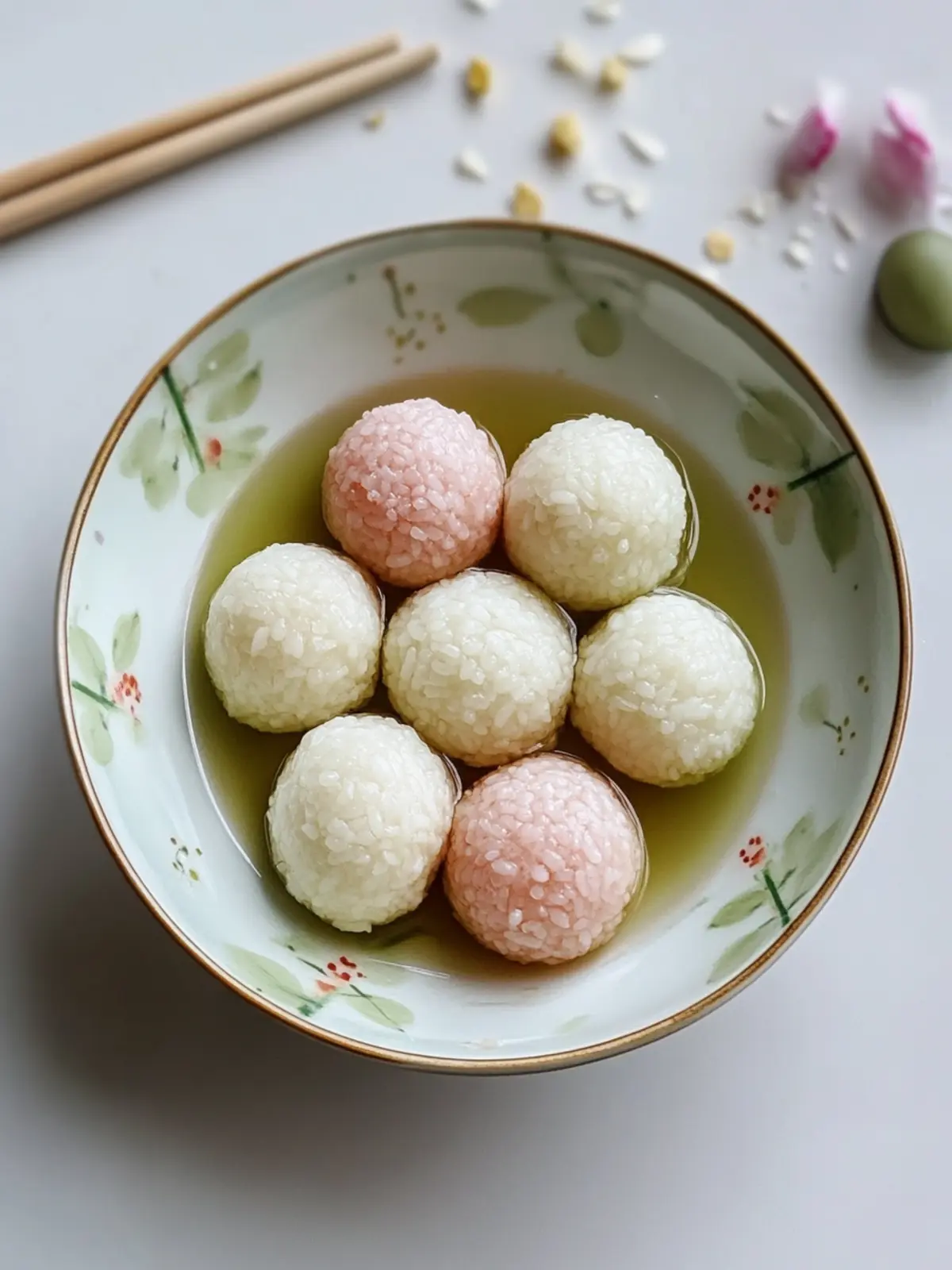 Delicious Vietnamese Glutinous Rice Balls (Chè Trôi Nước) Recipe 5 Vietnamese Glutinous Rice Balls (Chè Trôi Nước)