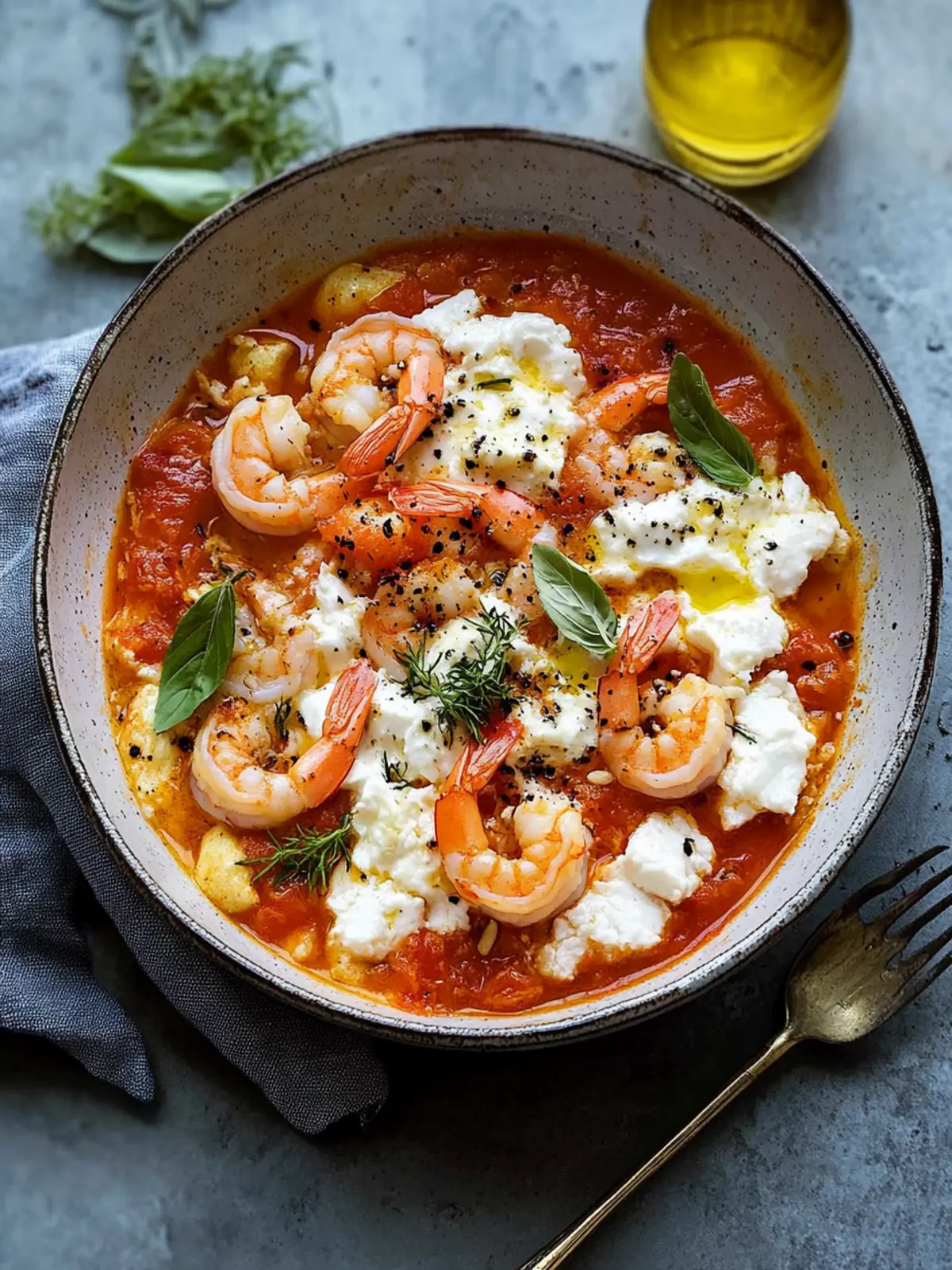 Irresistible Shrimp Saganaki in Savory Tomato Feta Sauce 2 Shrimp Saganaki
