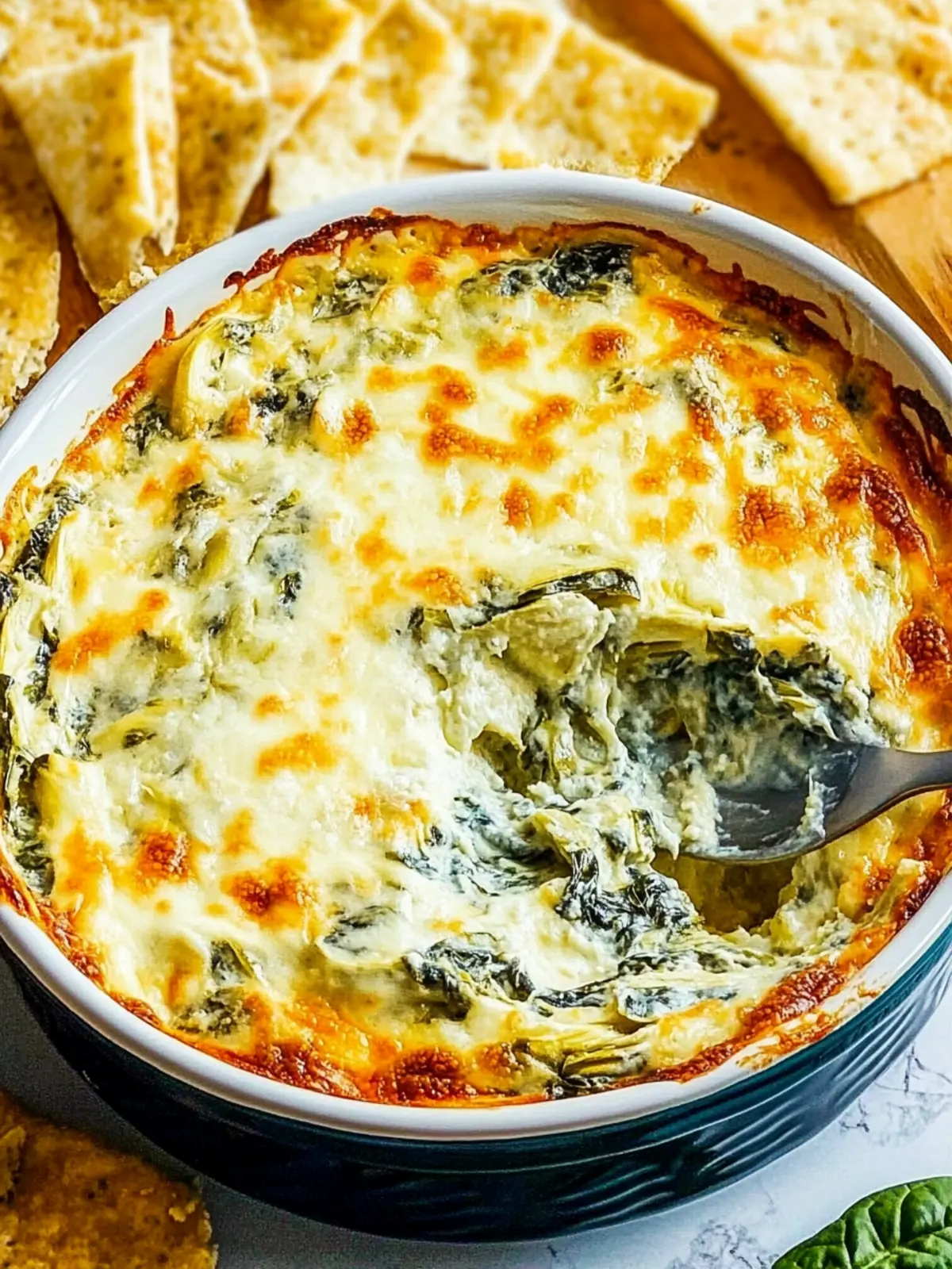 Creamy Hot Spinach Artichoke Dip for Ultimate Party Fun 4 Hot Spinach Artichoke Dip