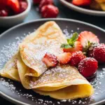 Irresistible Easy Crepes Recipe with Nutella and Strawberries 8 Easy Crepes Recipe