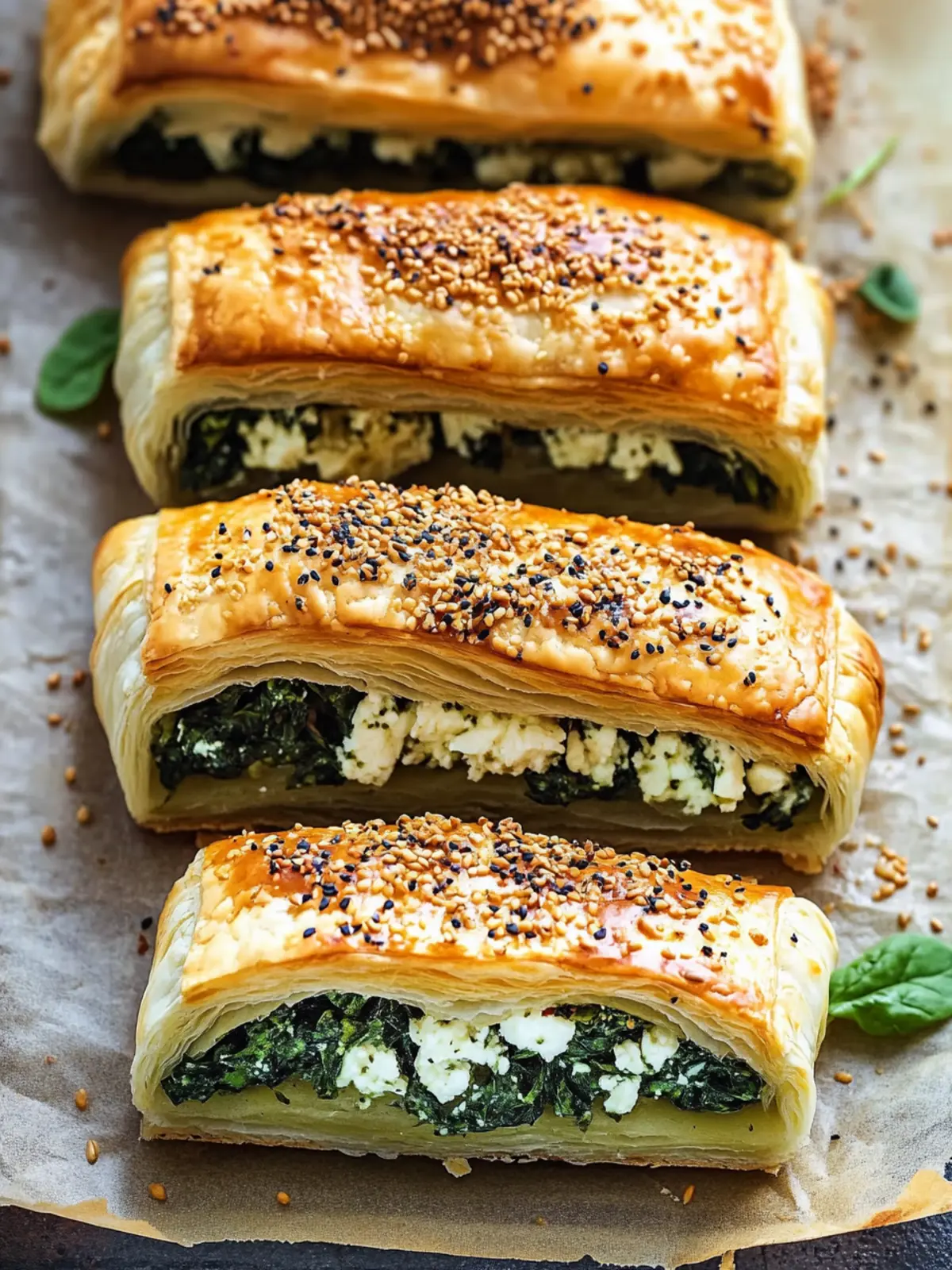 Easy Spinach Feta Puff Pastry Rolls That Wow Your Taste Buds 2 Easy Spinach Feta Puff Pastry Rolls