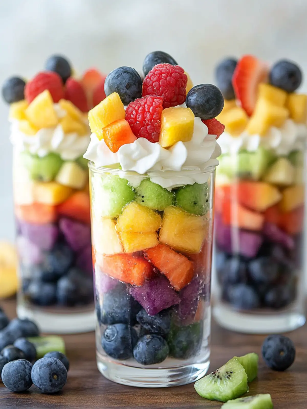 Pride Month Rainbow Fruit Parfaits to Brighten Your Day 2 Pride Month Rainbow Fruit Parfaits