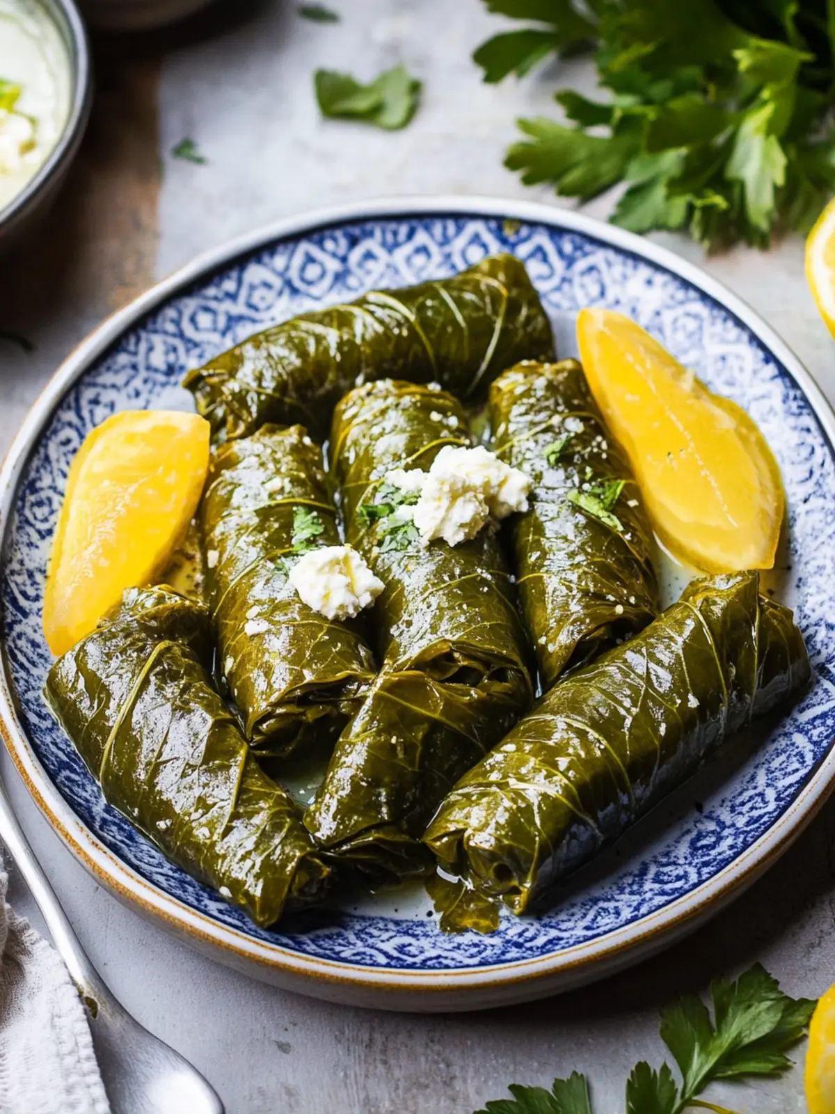 Greek Stuffed Vine Leaves: A Tasty Twist on Tradition 2 Greek Stuffed Vine Leaves