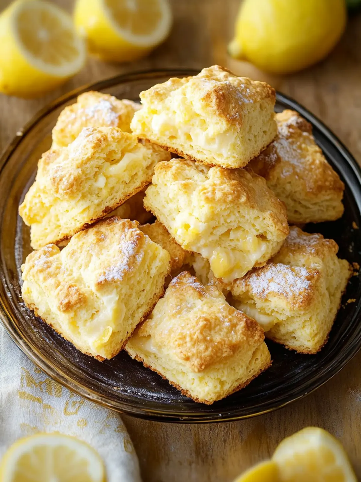 Irresistible Lemon Scones for a Bright Morning Boost 3 Lemon Scones