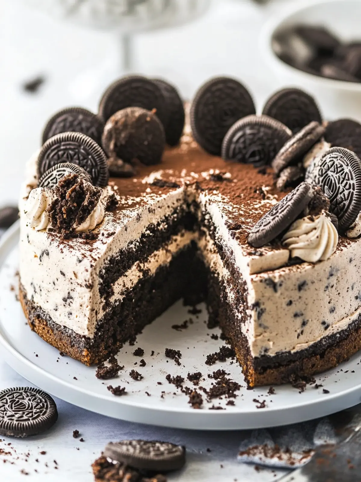 Decadent Oreo Cookie Cake That You’ll Want to Devour 5 Oreo Cookie Cake
