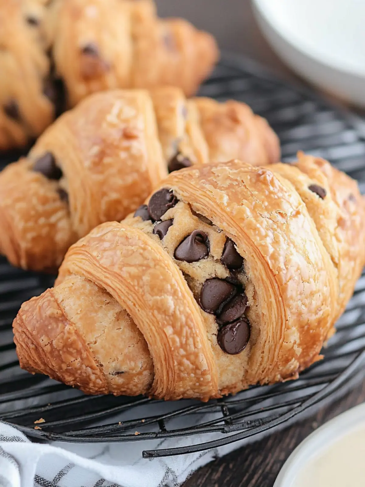 Delicious Chocolate Chip Cookie Croissants for Sweet Mornings 4 Chocolate Chip Cookie Croissants