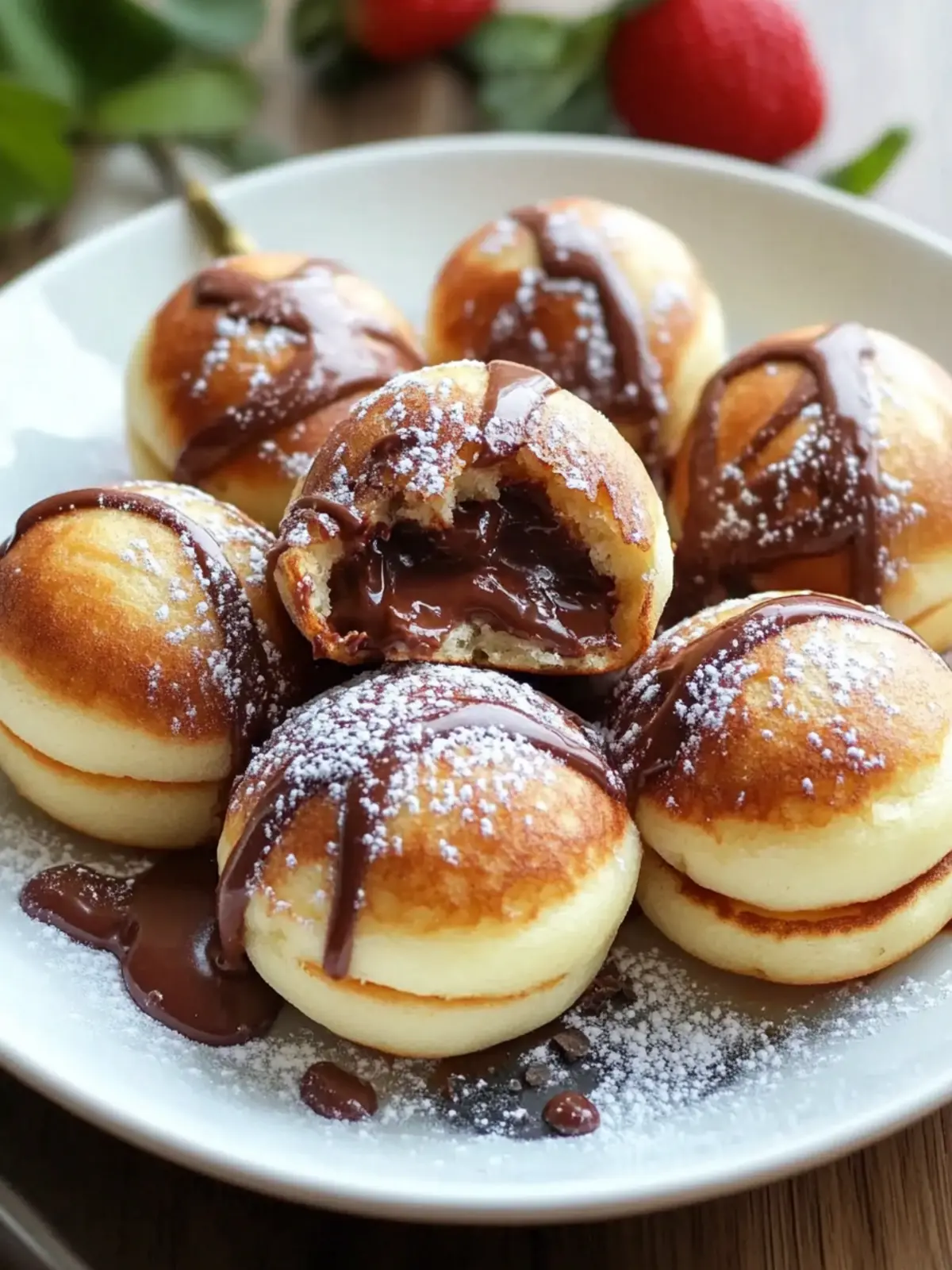 Nutella-Filled Mini Pancake Bombs Recipe for Sweet Mornings 4 Nutella-Filled Mini Pancake Bombs Recipe
