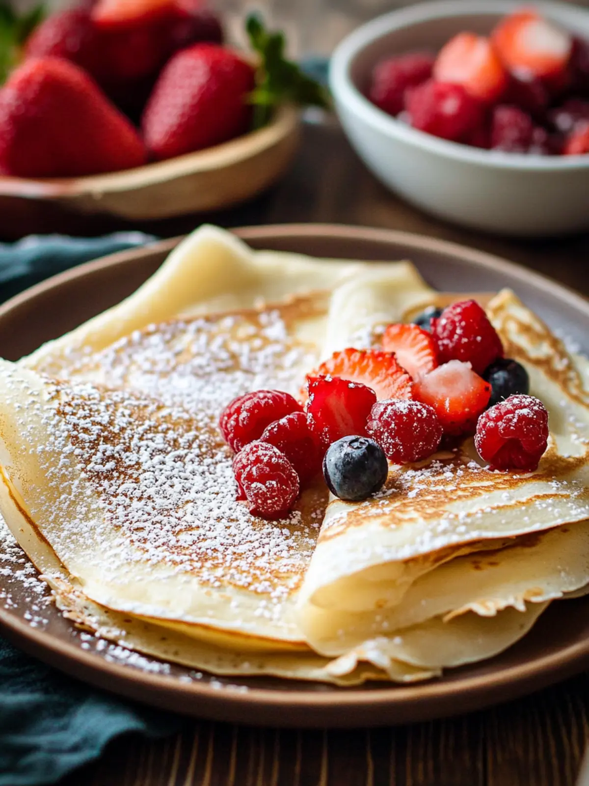 Irresistible Easy Crepes Recipe with Nutella and Strawberries 2 Easy Crepes Recipe