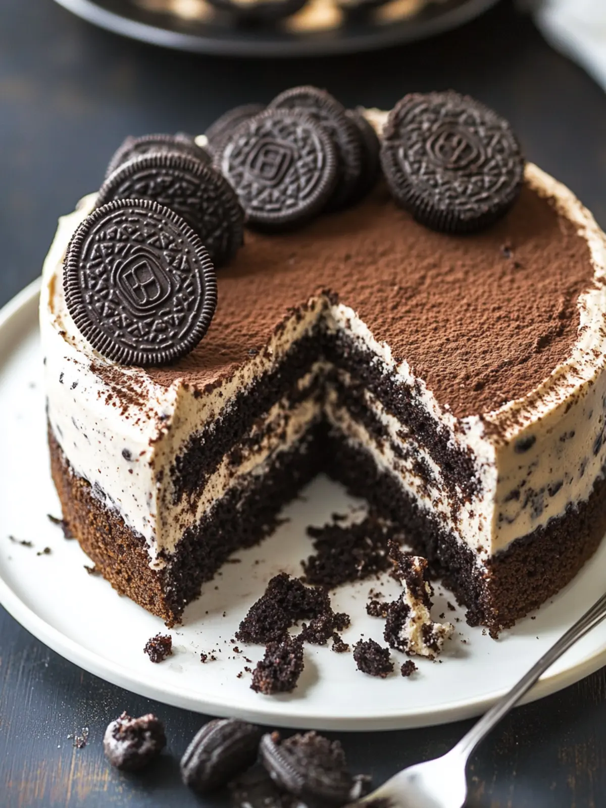 Decadent Oreo Cookie Cake That You’ll Want to Devour 3 Oreo Cookie Cake