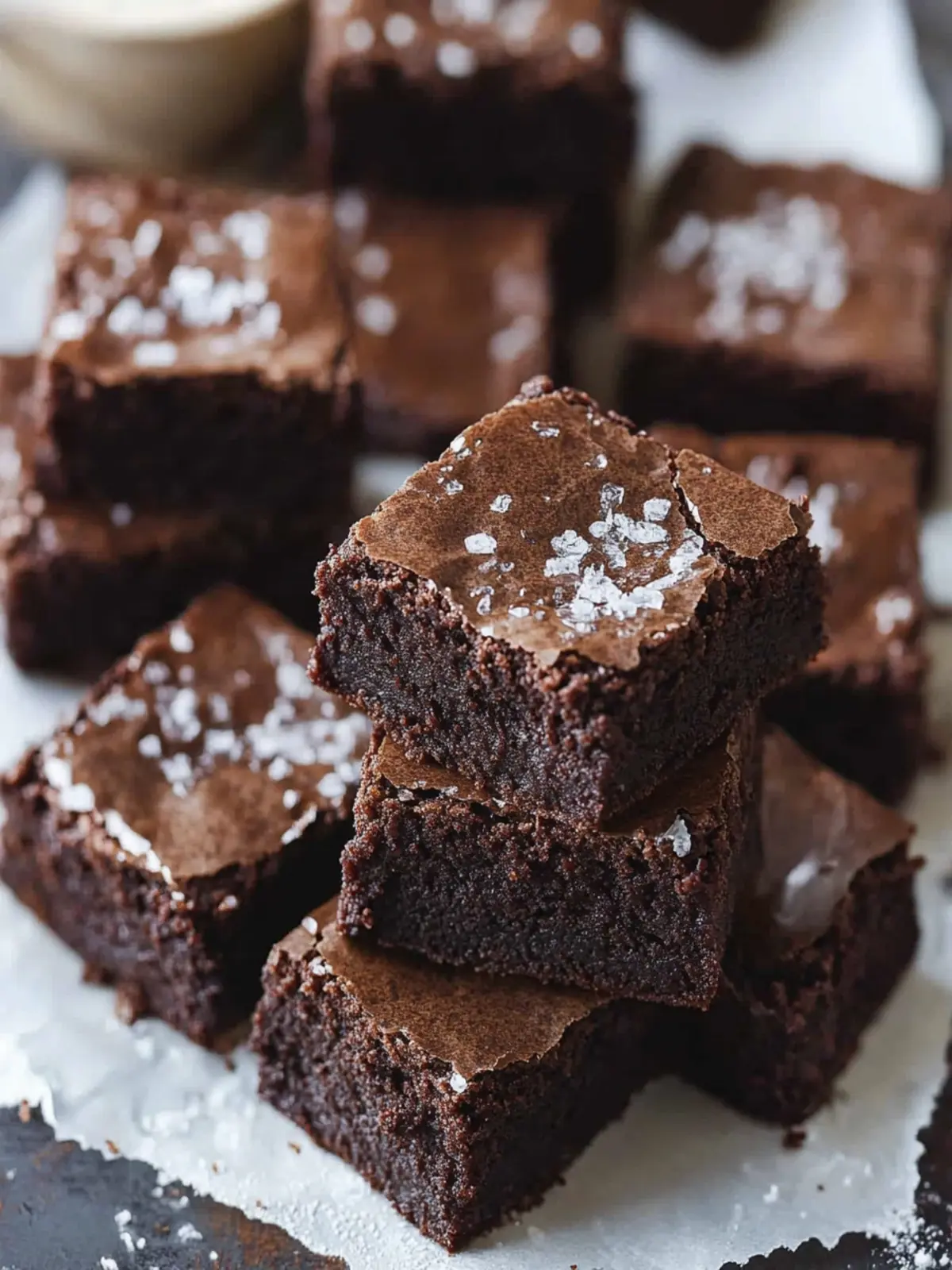 Fudgy Brownies with a Shiny Crackly Top You'll Love to Bake 5 Fudgy Brownies with a Shiny Crackly Top