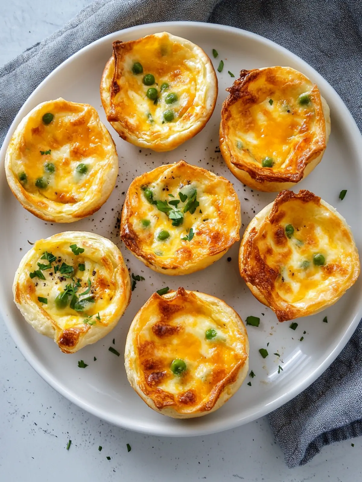 Savory Three Cheese Mini Quiches for Breakfast Bliss 5 Three Cheese Mini Quiches
