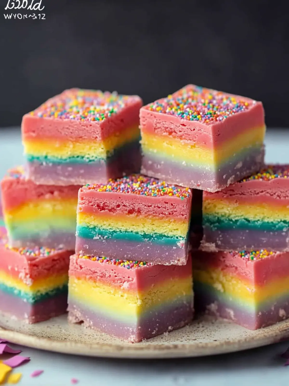 Pride Month Rainbow Fudge: Sweet Treats for Every Celebration 2 Pride Month Rainbow Fudge