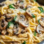 Creamy Tuscan Mushroom Pasta Skillet: Cozy Comfort Awaits 6 Creamy Tuscan Mushroom Pasta Skillet