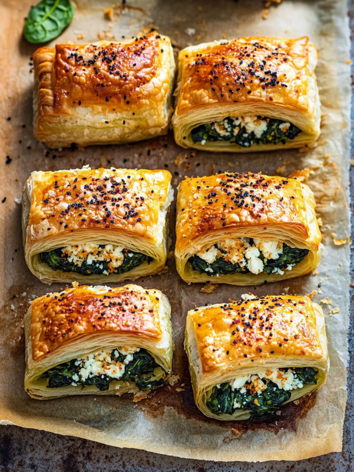 Easy Spinach Feta Puff Pastry Rolls That Wow Your Taste Buds 4 Easy Spinach Feta Puff Pastry Rolls