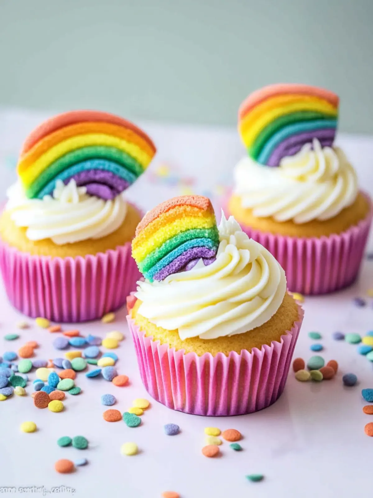 Pride Month Rainbow Cupcakes Super Quick and Fun to Make 4 Pride Month Rainbow Cupcakes Super Quick!