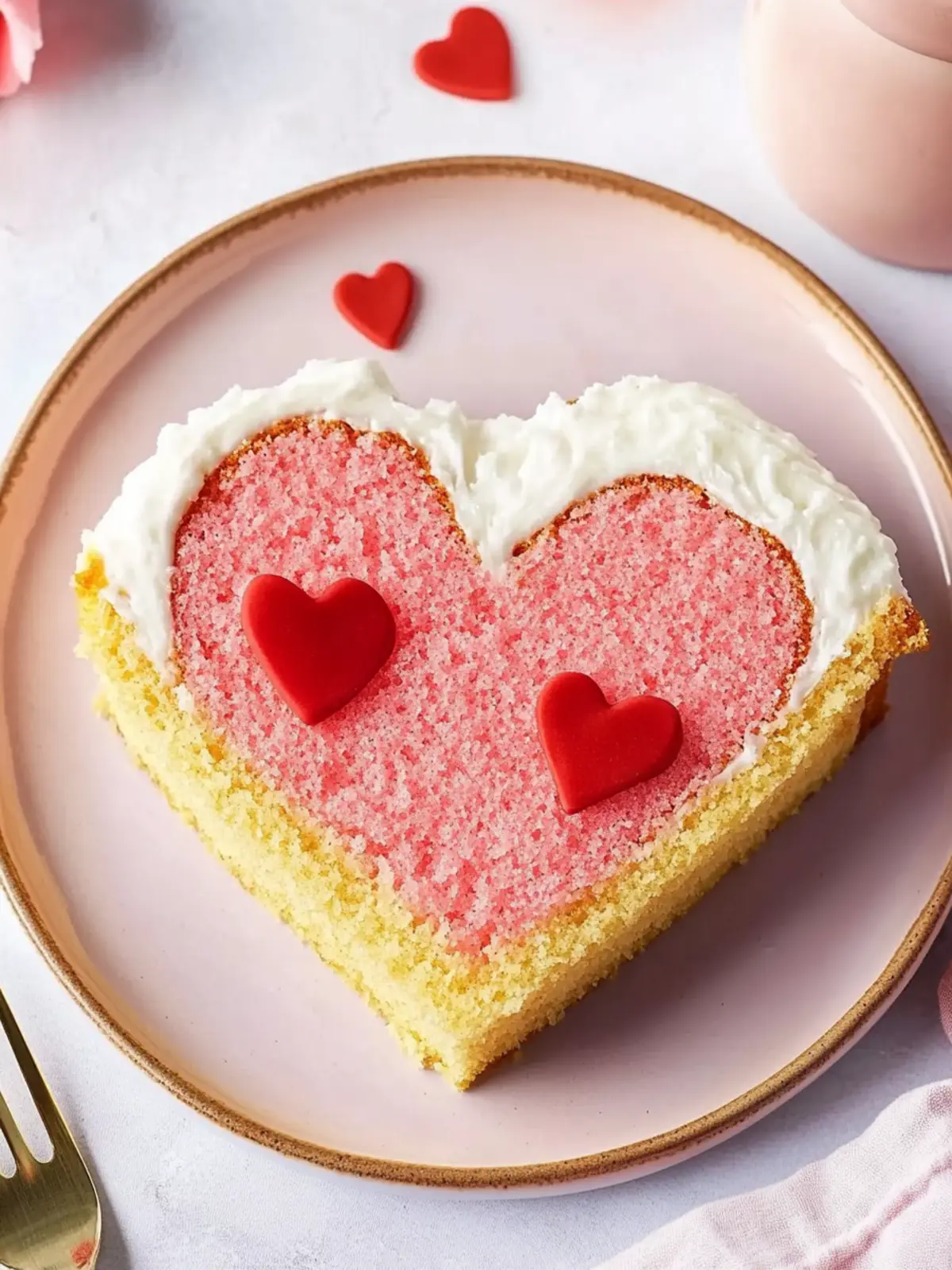Heart Surprise Cake: Whip Up Joy with This Easy Recipe! 3 Heart Surprise Cake
