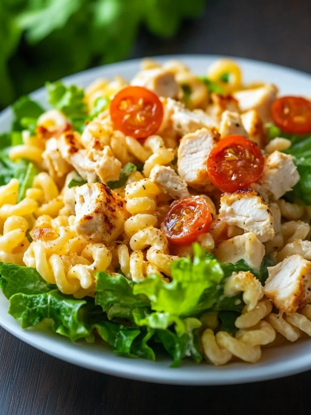 Delicious Easy Chicken Caesar Pasta Salad Recipe You'll Love 3 Easy Chicken Caesar Pasta Salad Recipe