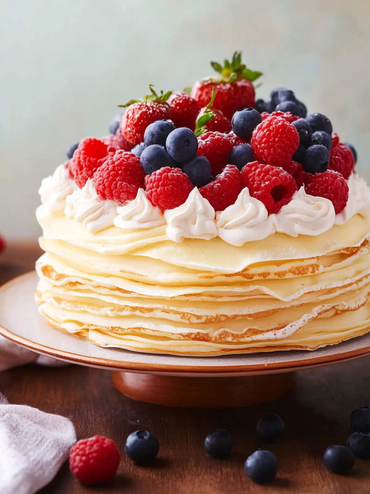 Ultimate Crepe Cake: Indulge in a Layered Delight! 3 Crepe Cake