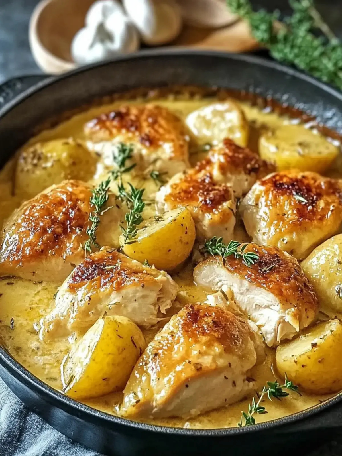 Savory French Chicken Casserole à la Normande You’ll Love 5 French Chicken Casserole à la Normande