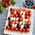 4th of July Red, White, and Blue Caprese Skewers Delight 9 4th of July Red, White, and Blue Caprese Skewers